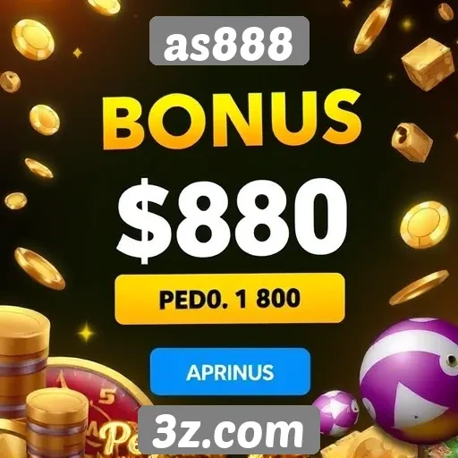 as888 oferece bônus atractivos para novos usuários