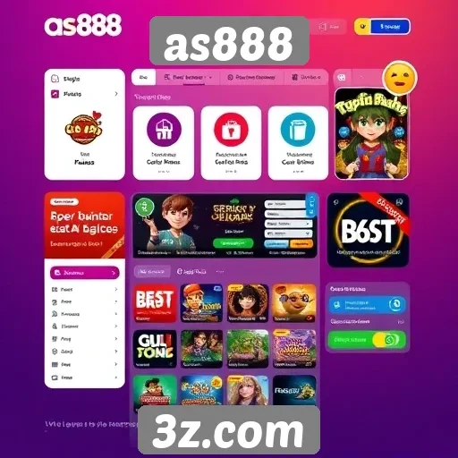 Facilidade de navegação e usabilidade do as888